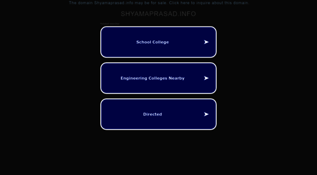 shyamaprasad.info