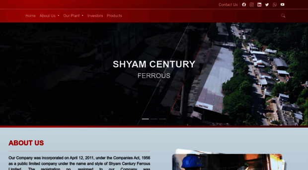 shyamcenturyferrous.com