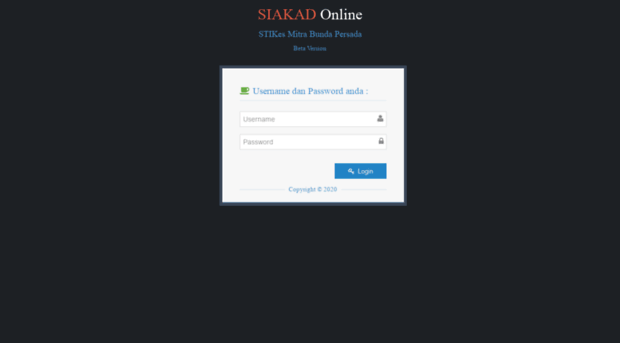 siakad.stikesmitrabundapersada.ac.id