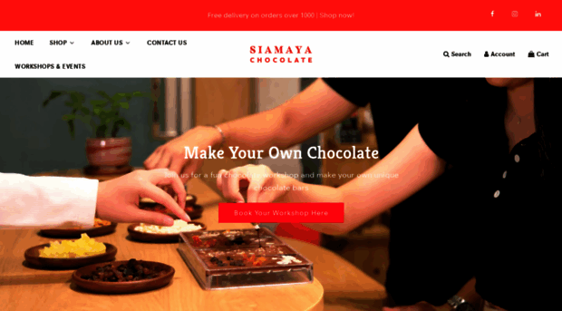 siamayachocolate.com