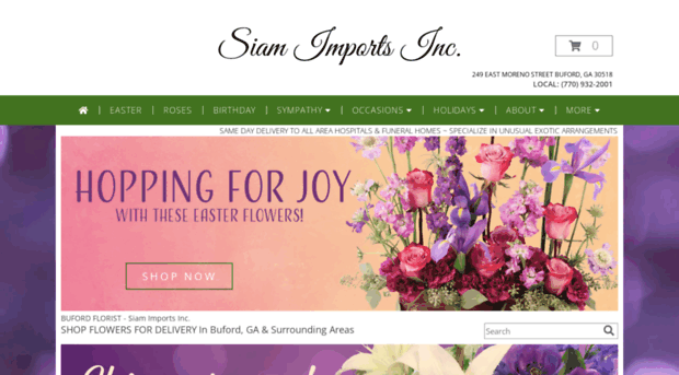 siamimportsflowers.com