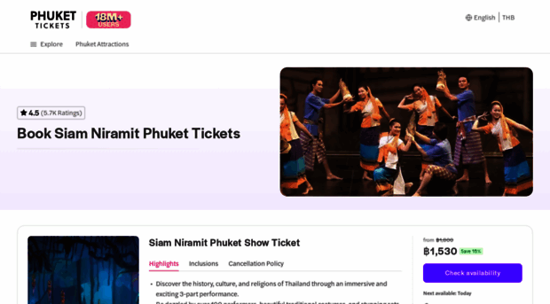 siamniramit.phuket-tickets.com