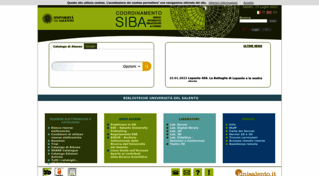 siba.unisalento.it