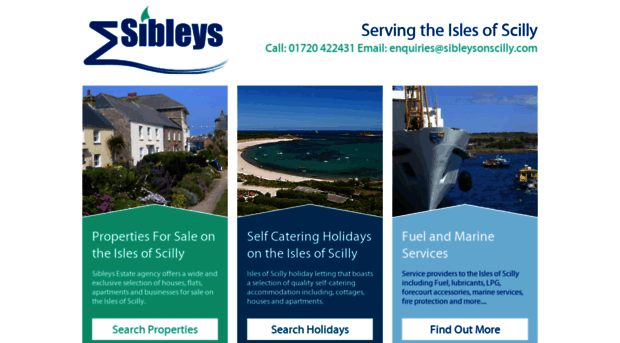 sibleysonscilly.co.uk