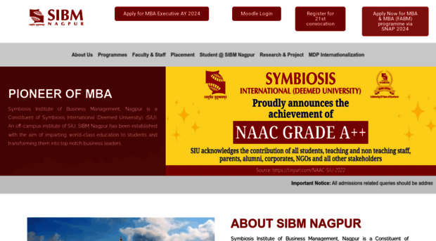 sibmnagpur.edu.in