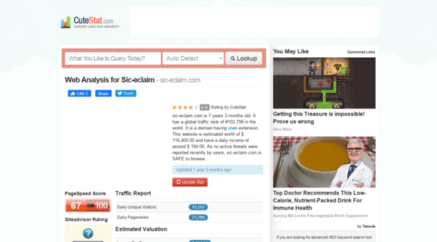 sic-eclaim.com.cutestat.com