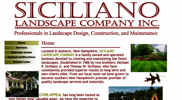 sicilianolandscapecompany.com