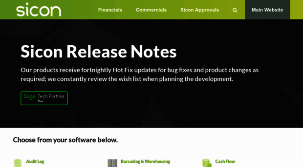 siconreleasenotes.co.uk