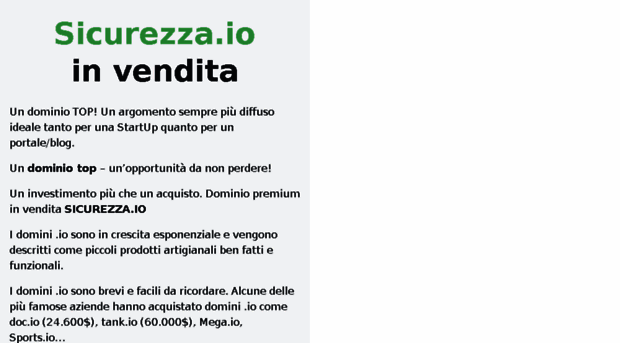 sicurezza.io