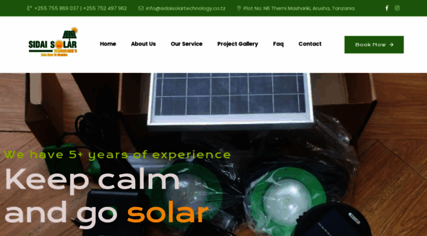 sidaisolartechnology.co.tz