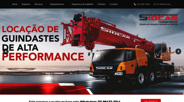 sidcartransportes.com.br