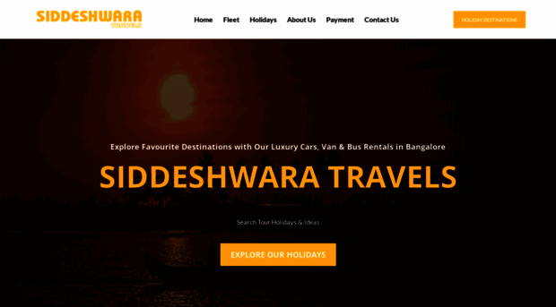 siddeshwaratravels.com