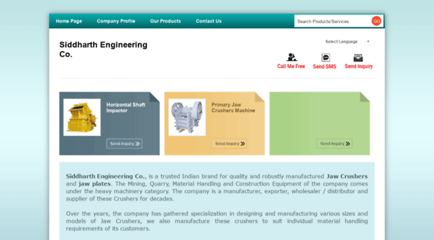 siddharthengineeringco.com