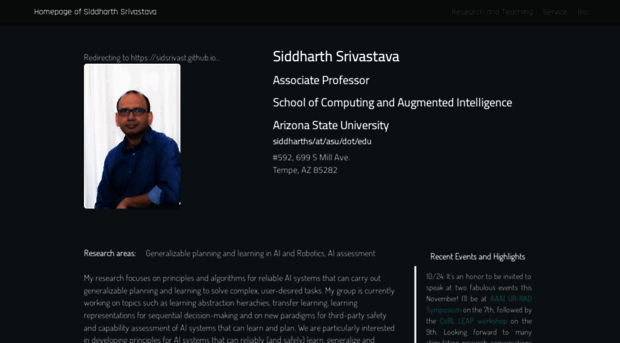 siddharthsrivastava.net