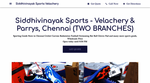 siddhivinayaksports.com