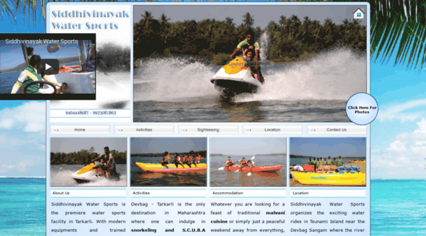 siddhivinayakwatersports.com