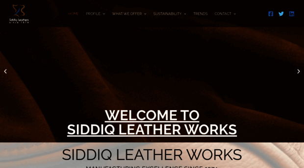 siddiqleather.com