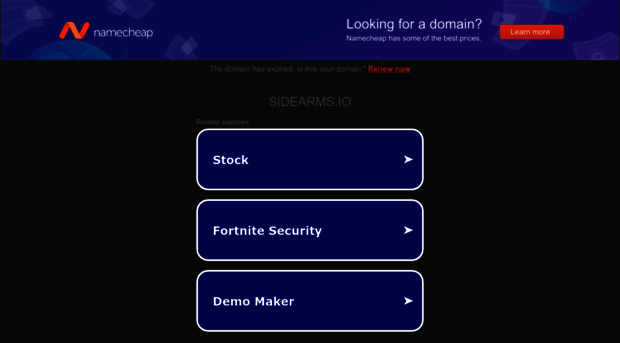 sidearms.io