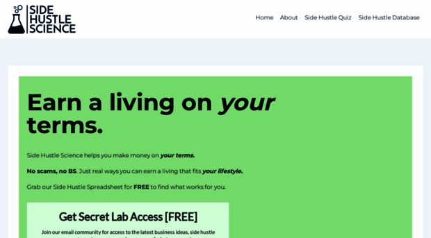 sidehustlescience.org