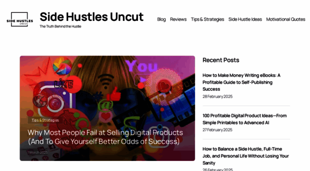 sidehustlesuncut.com
