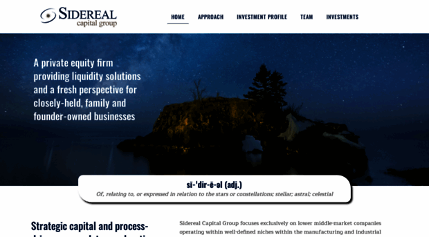 siderealcapital.com