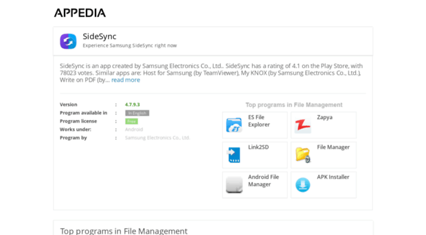 sidesync.appedia.net