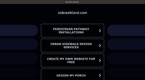 sidewalkland.com
