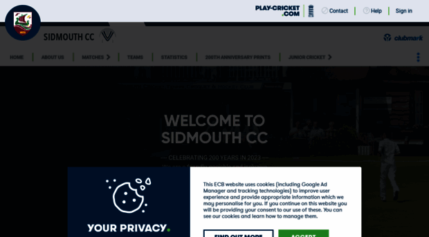 sidmouthcricketclub.co.uk