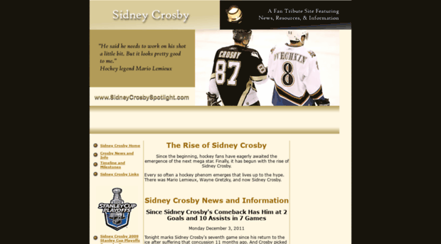 sidneycrosbyspotlight.com