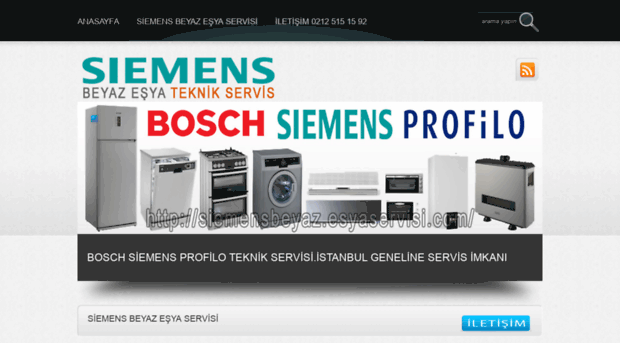 siemensbeyaz.esyaservisi.com