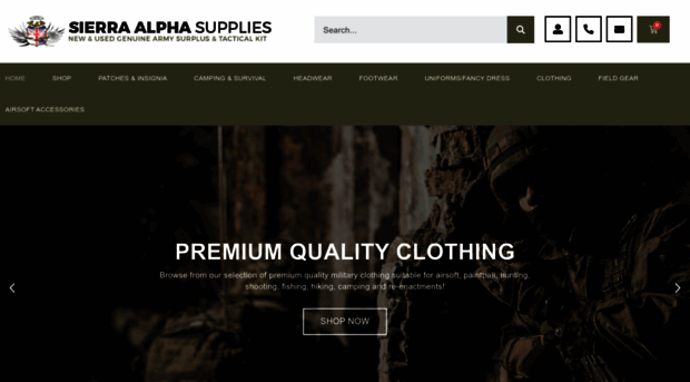 sierraalphasupplies.com