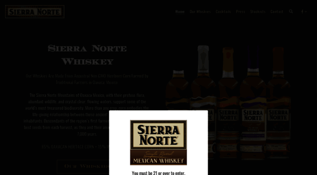 sierranortewhiskey.com