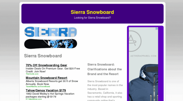 sierrasnowboard.org