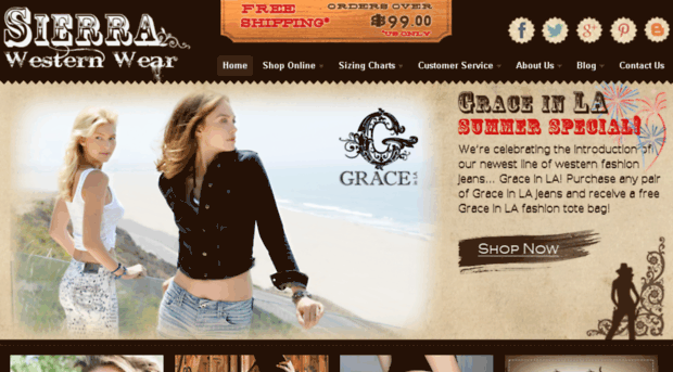 sierrawesternwear.com