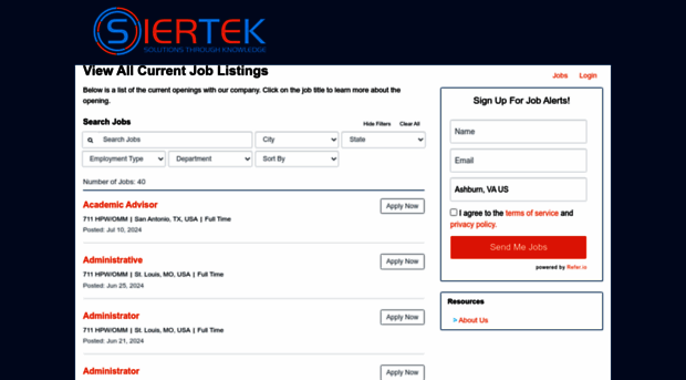 siertek.applicantpool.com