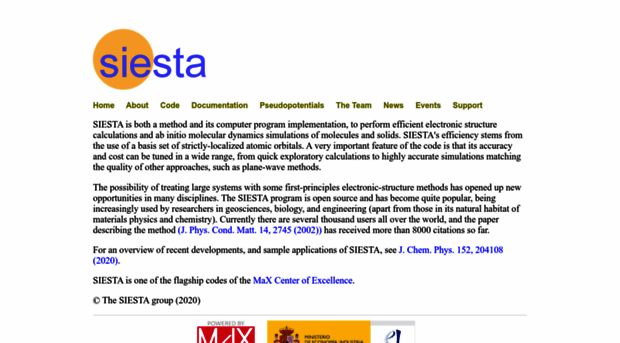 siesta-project.org