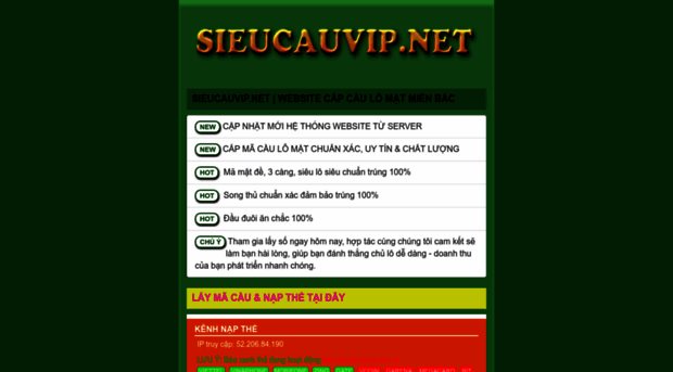 sieucauvip.net