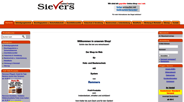 sievers-onlinetrading.com