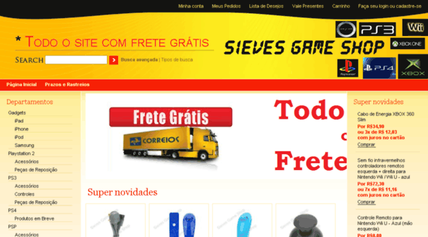 sievesgameshop.com.br