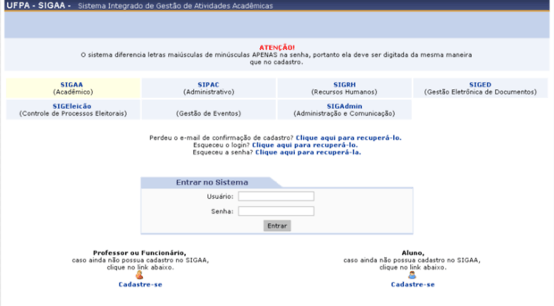 sigaa.ufpa.br