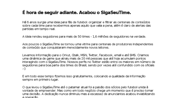 sigaseutime.com.br