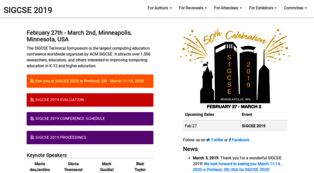 sigcse2019.sigcse.org