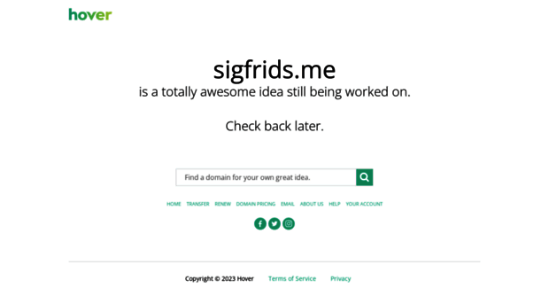 sigfrids.me