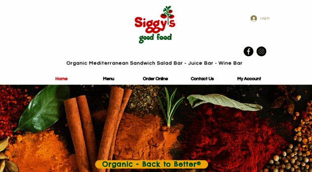 siggysgoodfood.com