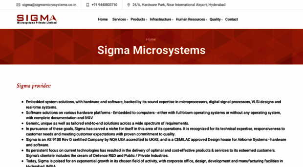 sigmamicrosystems.co.in