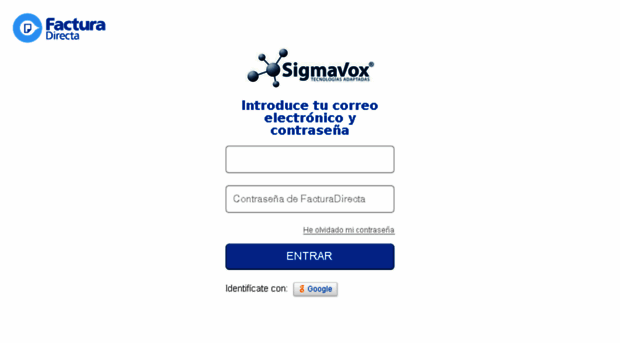 sigmavox.facturadirecta.com