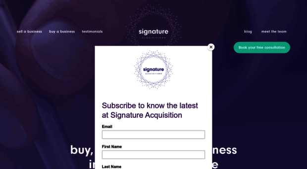 signatureacquisitions.com