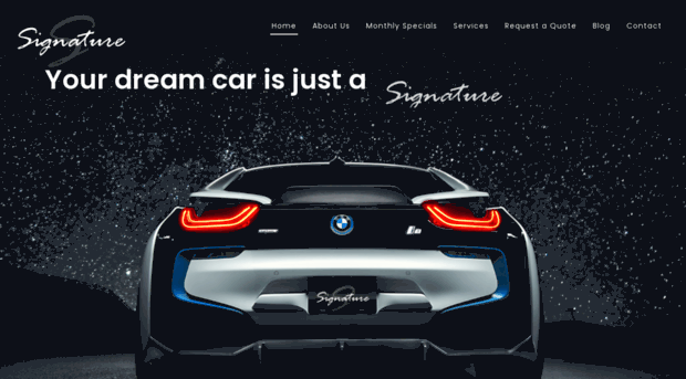 signatureauto.co