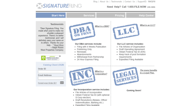 signaturefiling.com