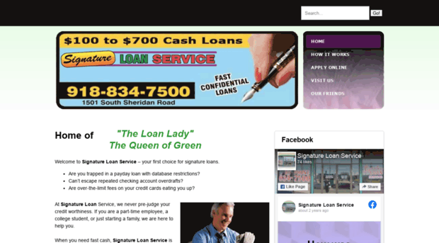 signatureloanservice.com